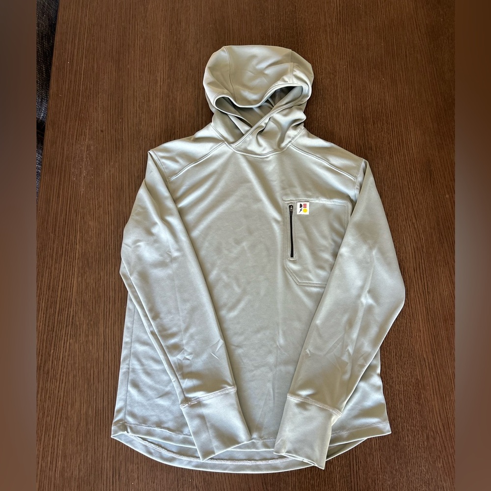 Gray Deso Pullover with Zipper Pocket